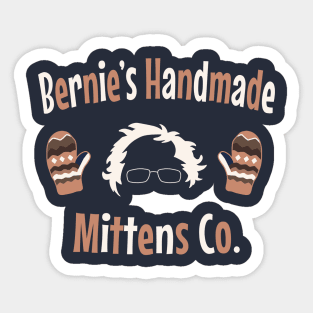 Bernie’s Handmade Mittens Co. Sticker